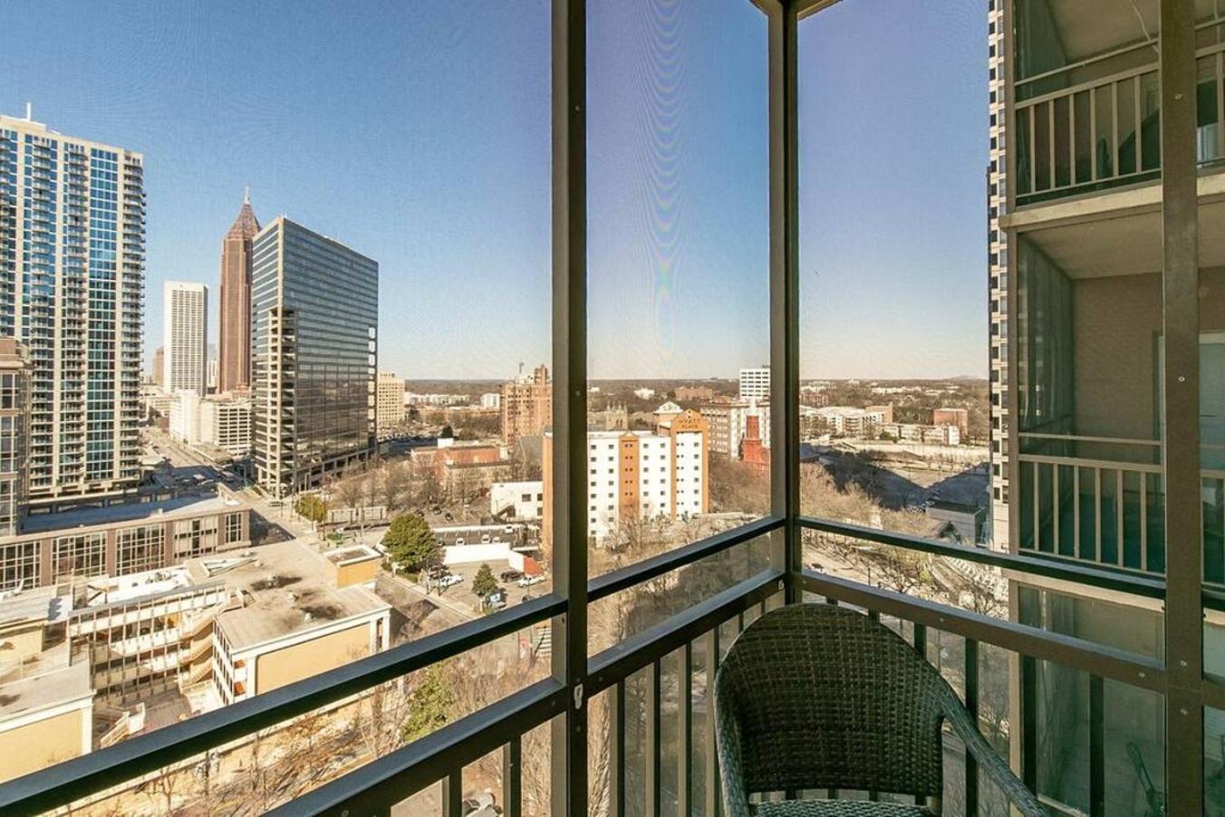 Stayatl High Rise Condo Downtown Atl With Views Атланта Экстерьер фото