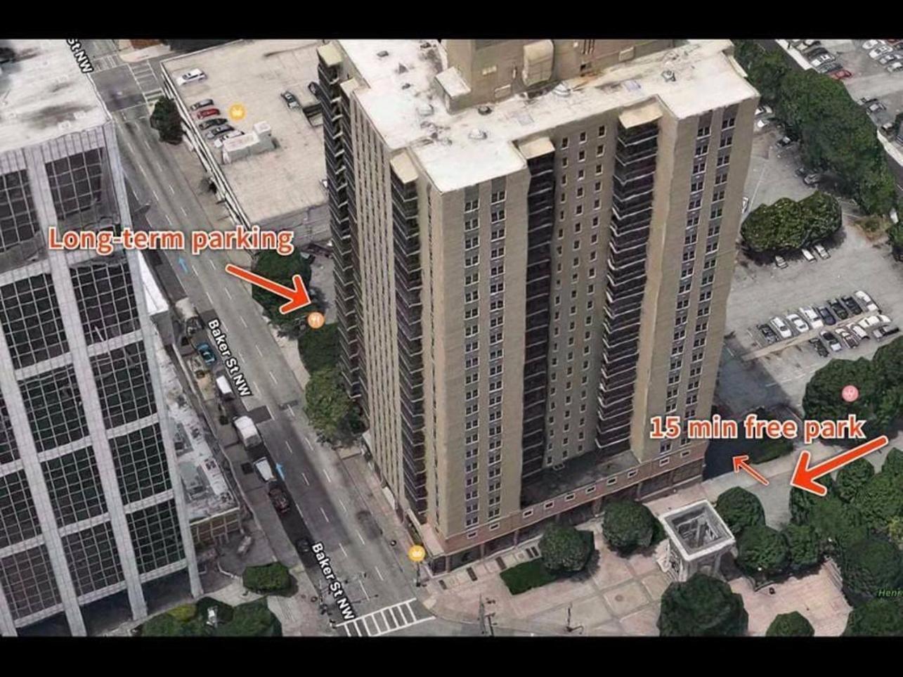 Stayatl High Rise Condo Downtown Atl With Views Атланта Экстерьер фото