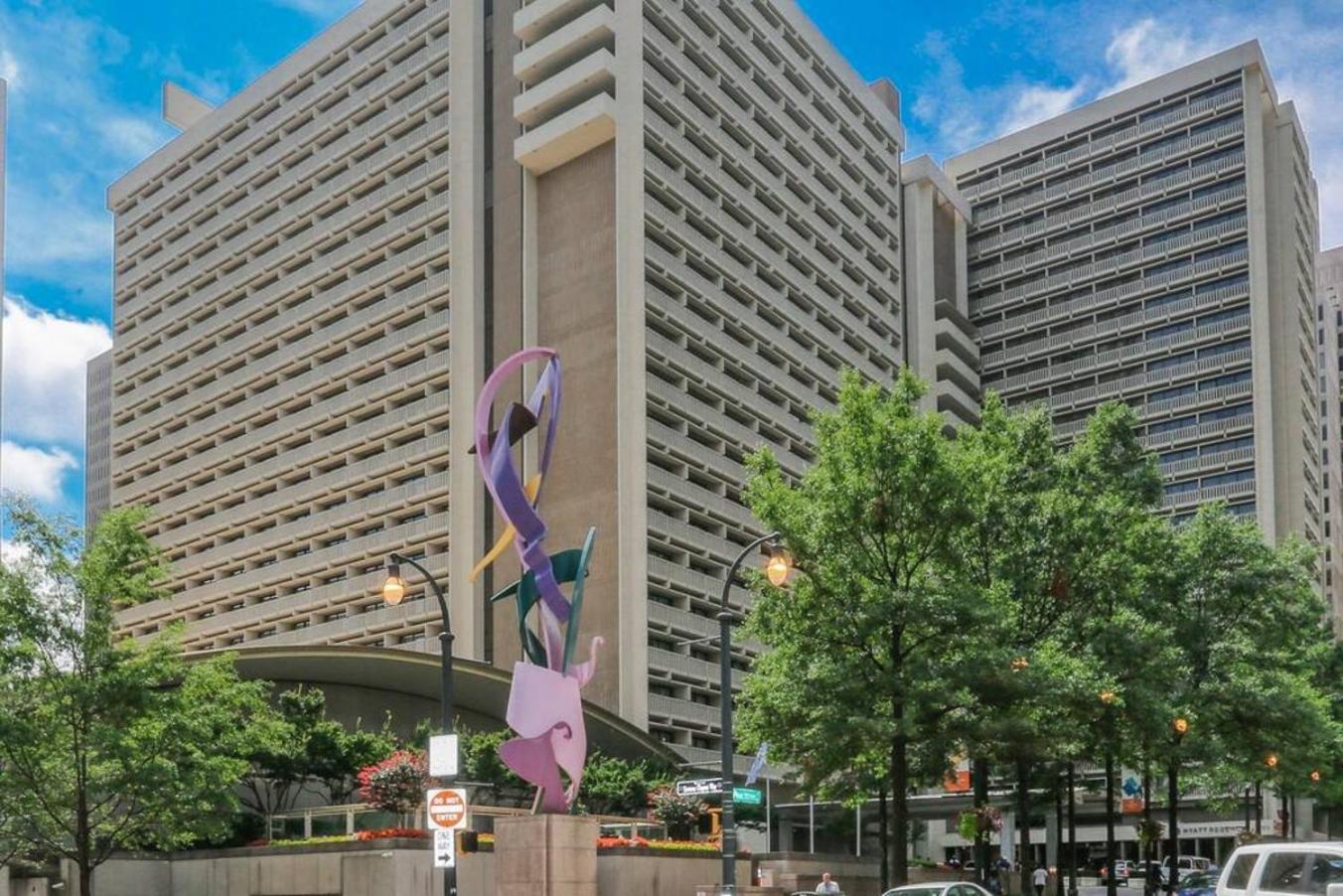 Stayatl High Rise Condo Downtown Atl With Views Атланта Экстерьер фото